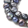 Dyed Natural Cultured Freshwater Pearl Beads Strands PEAR-A006-09E-4
