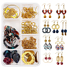 DIY Resin Dangle Earring Making Kits FIND-SC0001-72-1