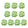 10Pcs Glass Imitation Austrian Crystal Beads GLAA-TADJ0001-11E-1
