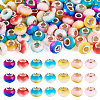  70Pcs 7 Colors Glass European Beads GPDL-TA0001-03-2