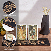 Gorgecraft 2 Sets 2 Style Wooden Tarot Card Stand Holder DJEW-GF0001-46A-01-3