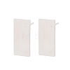 Brass Stud Earrings EJEW-G471-27A-P-4