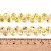 Transparent Glass Beads Strands GLAA-T006-14D-4