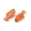 Baking Paint Transparent Glass Beads DGLA-N018-22E-3