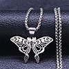 Non-Tarnish 304 Stainless Steel Necklaces NJEW-Q338-03P-1