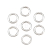 Brass Closed Jump Rings KK-D257-01P-10-1