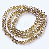 Electroplate Glass Beads Strands EGLA-A034-T10mm-A12-2