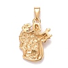 Ion Plating(IP) 304 Stainless Steel Pendants STAS-D165-14G-07-2