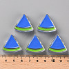 Transparent Enamel Acrylic Beads TACR-S155-001K-4