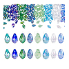 160Pcs 8 Colors Electroplate Glass Beads Strands GLAA-PH0003-31A-7