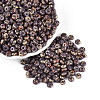 Picasso Glass Seed Beads SEED-N010-01G-1