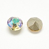 Pointed Back Glass Rhinestone Cabochons RGLA-T110-4mm-001PS-2
