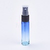 10ml Glass Gradient Color Refillable Spray Bottles MRMJ-WH0011-C06-10ml-1