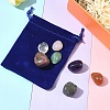 7Pcs Natural Labradorite & Amethyst & Rose Quartz & South Red Agate & Rhodonite & Green Aventurine & Quartz Crystal Tumbled Stone Sets DIY-FS0007-10B-7
