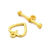 Rack Plating Alloy Toggle Clasps FIND-I034-12MG-2