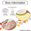 40Pcs Alloy Enamel Beads FIND-CJ0002-51-8
