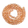 Electroplate Glass Beads Strands LS-EGLA-A044-T4mm-B23-3