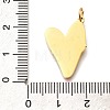 Pride 304 Stainless Steel Enamel Pendants STAS-B079-01G-04-3