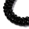 Natural Black Onyx Beads Strands G-P587-D15-03-4