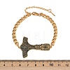 304 Stainless Steel Enamel Link Bracelets LS-BJEW-P356-01A-G-5