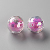 Transparent Acrylic Beads TACR-S152-14B-A13-2