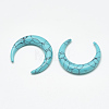 Synthetic Turquoise Cabochons X-TURQ-S290-13A-01-2