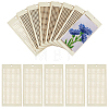 Handmade Wooden Embroidered Bookmark WOOD-WH0050-072-1