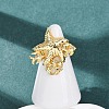 Ocean Brass Cuff Open Rings LS-RJEW-Z129-01G-02-1