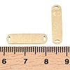 304 Stainless Steel Connector Charms STAS-P445-05G-3