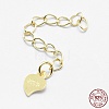 925 Sterling Silver Extender Chains STER-F032-10G-3