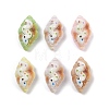 Opaque Resin Cabochons RESI-K043-10C-1