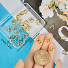 30Pcs Brass Lobster Claw Clasps KK-BBC0014-65G-3