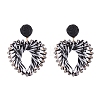 Raffia Grass Stud Earring PW-WG4318E-01-1