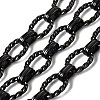 304 Stainless Steel Twist Oval Link Chains CHS-Z007-10B-1