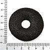 Natural Lava Rock Disc Big Pendants G-M203-04-01-3