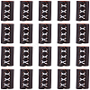 20Pcs PU Leather Cord Ends FIND-CL0002-36-7