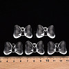 Transparent Acrylic Pendants TACR-T024-02BB-205-4