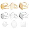 DIY Blank Dome Finger Ring Making Kit DIY-SC0021-11-1
