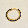 Elegant Brass Micro Pave Cubic Zirconia Tennis Bracelets DE3220-7-1