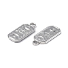 304 Stainless Steel Pendants STAS-C066-23P-3