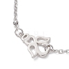 Brass Link Bracelets BJEW-JB12886-3