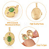 1Pc Brass Enamel Locket Pendants FIND-TA0010-71D-4