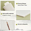   2 Bags 2 Style Chinese Rice Paper Card DIY-PH0021-14-2