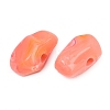 Opaque Acrylic European Beads OACR-G064-10A-2