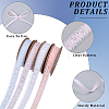 4 Rolls 4 Colors Polyester Lace Trims OCOR-GF0004-66-5
