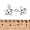 Rack Plating Alloy Charms FIND-I039-017P-03-3