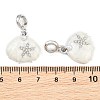 Alloy Enamel European Dangle Charms AL-CBAC2D3-04P-03-3