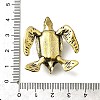 Brass Tortoise Figurine Statue for Living Room Table Home Decoration DJEW-Q008-02A-AB-3