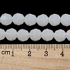 Imitation Jade Glass Beads Stands EGLA-A035-J8mm-D05-5