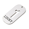 304 Stainless Steel Pendants STAS-D200-02B-P-2